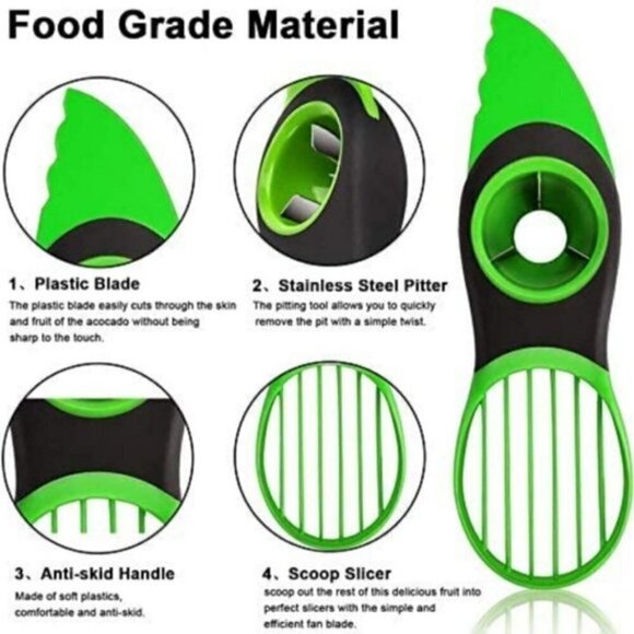 AVOCADO SLICER 3-IN-1 - Picture 3 of 9